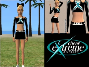 Sims 2 — Cheer Extreme Coed Elite Uniform by Cheer4Sims2 — Cheer Extreme Coed Elite Uniform