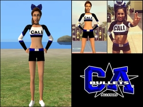 Sims 2 — Lady Bullets Uniform by Cheer4Sims2 — Lady Bullets Uniform