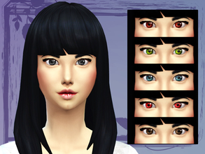 Sims 4 — Crystal Eyes by Black__Phoenix — Set of non-default eye colours. Including this colours: gray, amber, light