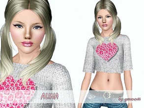 Sims 3 — Alina by yvonnee2 — Alina is a lovely girl with a lot of dreams. She likes music and pets. She wants to have a