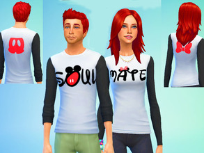 Sims 4 — Couples Shirts by GoForFink — For the Mr and Mrs, perfect matching outfits.
