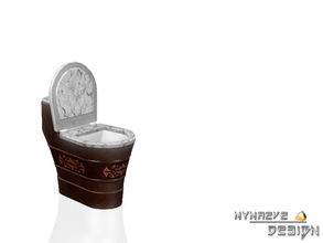 Sims 3 — Elayne Toilet by NynaeveDesign — Silent and powerful, this toilet will flush every time. Located in Pluming -