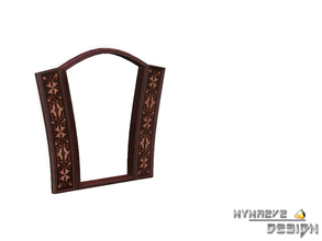 Sims 3 — Elayne Mirror by NynaeveDesign — This arched mirror would make a lovely addition to any bathroom. Located in