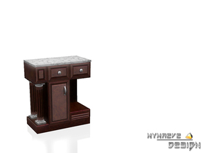 Sims 3 — Elayne Side Table - Right by NynaeveDesign — Enhance your decor with this versatile side table. Featuring