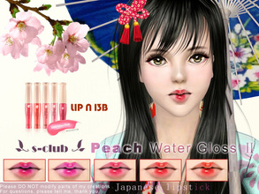 Sims 3 — S-Club_ts3-makeup-lipstick_N13B by S-Club — Hey everyone! These are lipsticks from N7 to N14 of our collection.