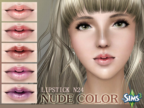 Sims 3 — S-Club_ts3-makeup-lipstick_N24 by S-Club — Hey everyone! These are lipsticks from N22 to N27. Hope you like it,