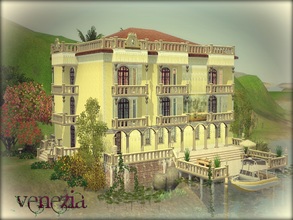 Sims 3 — Venezia by orlov — I conceived this small Venetian-style villa as a second home, a place to unwind and relax;
