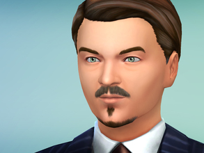 Sims 4 — Leonardo DiCaprio by senemm — Titanic's famous Leonardo DiCaprio, known for his many great roles in movies like