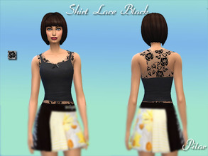 Sims 4 — TankSheerPunk_Black by Pilar — TankSheerPunk_Black for female