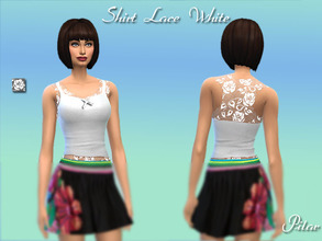 Sims 4 — TankSheerPunk_White by Pilar — TankSheerPunk_White for female
