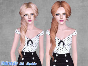 Sims 3 — Skysims-Hair-239 set by Skysims — Female hairstyle for toddlers, children, teen (young) adults and elders.