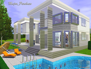 Sims 3 — Major_Purchase by matomibotaki — Not even a cheat house, but the right place for comfy living with a big family.