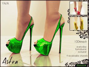 Sims 3 — Madlen Astra Shoes by MJ95 — Another beautiful shoes for your sim! If you like high heels, these are the shoes