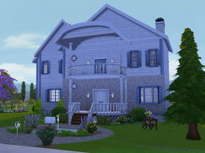 Sims 4 — Willow Wind by Rennara — This older home has been upgraded with new and yet complimented by the old of