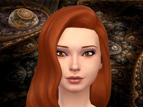 Sims 4 — Flovv Eye Color 01 - Clock of Fate - StrB by Flovv — More like a pair of contact lenses. Clock face hidden in