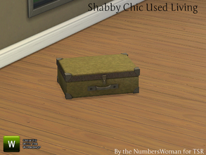 Sims 4 — Shabby Bargain Shabby Chic Deco Case by TheNumbersWoman — Shabby yet affordable, the comfort oozes out of these