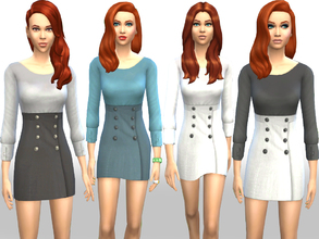 Sims 4 — Springtime by Weeky — Great dress for Spring. This is The Sims 4 version. This is standalone item and without