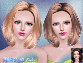 Sims 3 — Skysims-Hair-242 set by Skysims — Female hairstyle for toddlers, children, teen (young) adults and elders.
