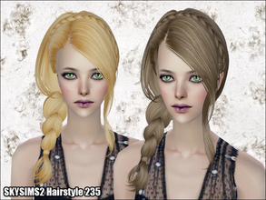 Sims 2 — Skysims Hair 235 by Skysims — Skysims Hair 235