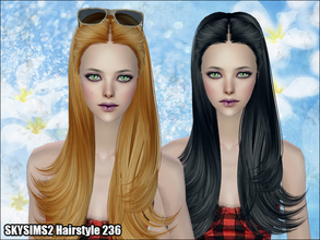 Sims 2 — Skysims Hair 236 by Skysims — Skysims Hair 236