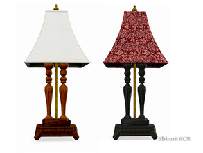 Sims 3 — Dining French Quarter - Tablelamp by ShinoKCR — 