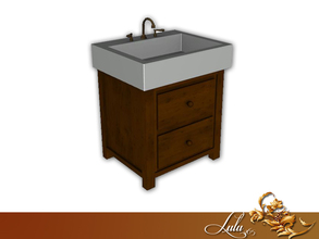 Sims 3 — Dream Bathroom Sink by Lulu265 — Part of the Dream Bathroom Set Made by Lulu265 for TSR