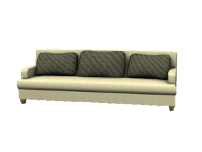 Sims 4 — Victoria Living Sofa by Angela — Victoria Living Sofa, comfortable seating for your modern sims. 