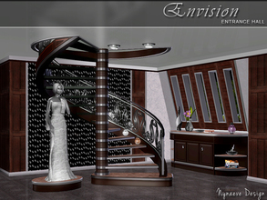 Sims 3 — Envision Entrance Hall by NynaeveDesign — The entry hall of your sims' house is an important area to maintain.