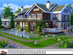 Sims 4 — Villa Vanida by autaki — Villa Vanida Luxury styles. Medium house for your simmies. Fist floor Living room