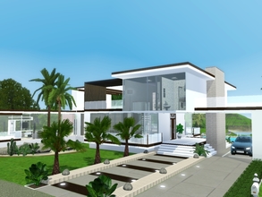 Sims 3 — Modern Star by Suzz86 — This beautiful house offers you a kitchen,dining,open livingroom with
