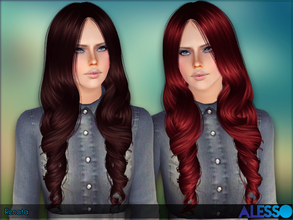 Sims 3 — Anto - Renata (Hair) by Anto — Long curls for females