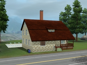 Sims 3 — 6 Room Sears Roebuck House by VampireKetsuki — Yes in the past you could buy the materials for a house from the