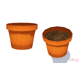 Sims 3 — Pot 5 Mesh by DOT — Pot 5 Mesh by DOT of The Sims Resource