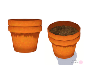 Sims 3 — Pot 6 Mesh by DOT — Pot 6 Mesh by DOT of The Sims Resource