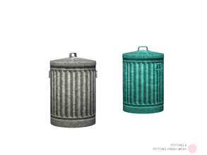 Sims 3 — Potting Trash Mesh by DOT — Potting Trash Mesh by DOT of The Sims Resource