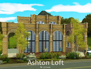 Sims 3 — Ashton Loft by -Jotape- — It was an old brick factory in the past and now was transformed into a luxurious loft