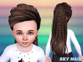 Sims 3 — Skysims Hair Toddler _243 Loop by Skysims — Female hairstyle for toddler.