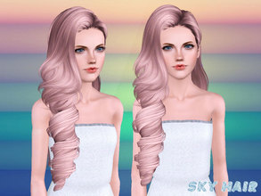 Sims 3 — Skysims-Hair-244 set by Skysims — Female hairstyle for toddlers, children, teen (young) adults and elders.
