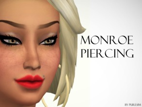 Sims 4 — Monroe Piercing by Puresim — Monroe upper lips piercing ! Enjoy :)