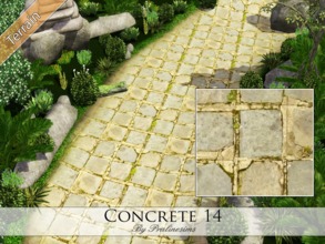 Sims 3 — Concrete 14 by Pralinesims — By Pralinesims