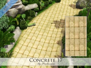Sims 3 — Concrete 17 by Pralinesims — By Pralinesims