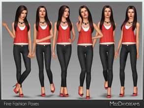 Sims 3 — Fine Fashion Poses by MissDaydreams — Fine Fashion Poses: - perfect for look book photo shoots - pose list