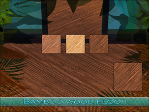Sims 4 — Bamboo Wood Floor by Playful — A diagonal Bamboo wood floor in warm, cool, and neutral tones.