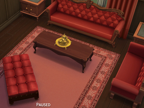 Sims 4 — Oriental Rug by Snaitf — Oriental Rug This is actually a carpet floor covering. It has 3 pieces, a corner, an