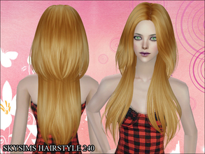 Sims 2 — Skysims Hair 240 by Skysims — Skysims Hair 240
