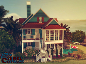 Sims 3 — Yeshil Cottage_Furnished by ayyuff — A cozy house for your sim family... It has: 1st floor: 2 bedrooms,fitness