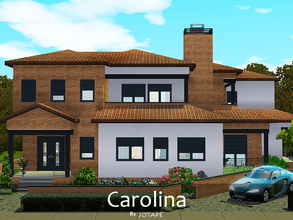 Sims 3 — Carolina by -Jotape- — Carolina is inspired in contemporary and luxurious portuguese houses with a modern touch.