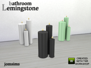 Sims 4 — Candles just deco lemingstone by jomsims — Candles just deco lemingstone