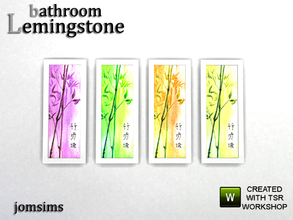 Sims 4 — paintings bathroom lemingstone by jomsims — paintings bathroom lemingstone