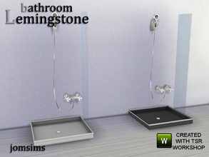 Sims 4 — shower lemingstone by jomsims — shower lemingstone FIXED 21.01.2020